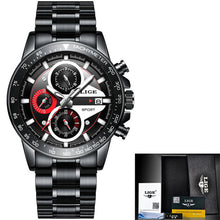 Load image into Gallery viewer, Steel Military Waterproof Mens Wrist Watch