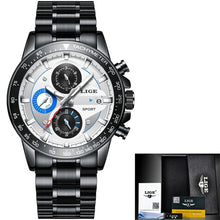 Load image into Gallery viewer, Steel Military Waterproof Mens Wrist Watch