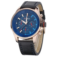Load image into Gallery viewer, Curren brand  Genuine Leather Military Men Wrist Watch