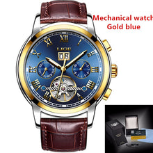 Load image into Gallery viewer, luxury brand leather belt men wrist watch