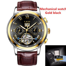 Load image into Gallery viewer, luxury brand leather belt men wrist watch