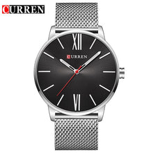 Load image into Gallery viewer, CURREN  gold blue luxury mens wrist watch