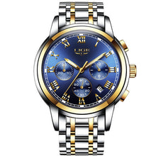 Load image into Gallery viewer, New Waterproof Steel Men Wrist Watch