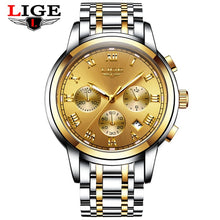 Load image into Gallery viewer, New Waterproof Steel Men Wrist Watch