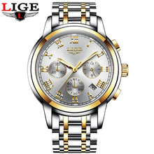 Load image into Gallery viewer, New Waterproof Steel Men Wrist Watch