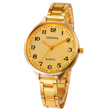 Load image into Gallery viewer, gold women wrist watch