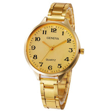 Load image into Gallery viewer, gold women wrist watch