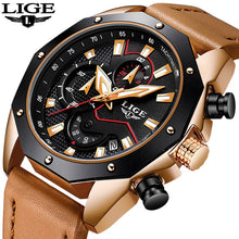 Load image into Gallery viewer, LIGE Luxury Men&#39;s Military Sports Watch