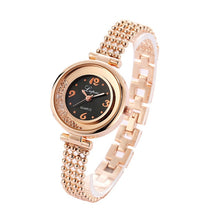 Load image into Gallery viewer, gold thin wrist women wrist watch