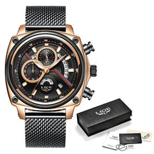 Load image into Gallery viewer, Bracelet Belt Black Watch Men Sport Watch
