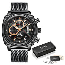 Load image into Gallery viewer, Bracelet Belt Black Watch Men Sport Watch