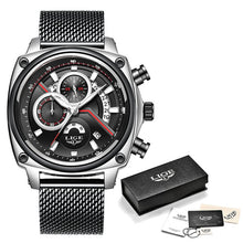 Load image into Gallery viewer, Bracelet Belt Black Watch Men Sport Watch