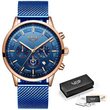 Load image into Gallery viewer, gold bezel black wrist stylish wrist watch