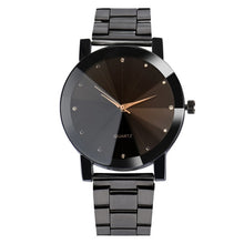 Load image into Gallery viewer, MIGEER  Stainless Steel Crystal Stylish Men&#39;s Wrist Watch