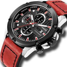 Load image into Gallery viewer, CURREN  leather sports wrist watch