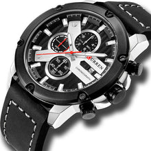 Load image into Gallery viewer, CURREN  leather sports wrist watch