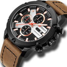 Load image into Gallery viewer, CURREN  leather sports wrist watch