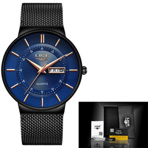 2019 High quality black waterproof wrist watch