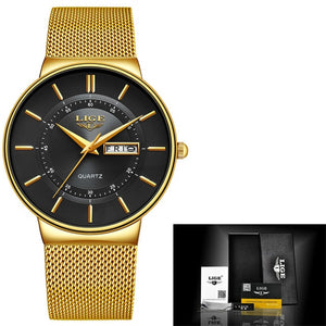 2019 High quality black waterproof wrist watch