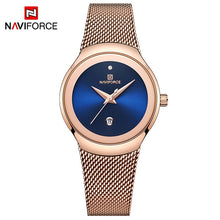 Load image into Gallery viewer, NAVIFORCE  2019 stainless steel women watch