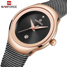 Load image into Gallery viewer, NAVIFORCE  Simple Wrist Stainless Steel Luxury Women Watches