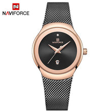 Load image into Gallery viewer, NAVIFORCE  Simple Wrist Stainless Steel Luxury Women Watches