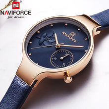 Load image into Gallery viewer, Naviforce  Waterproof Leather Women Watches 2019 Fashions