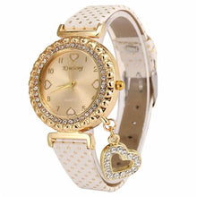 Load image into Gallery viewer, diamond leather wrist stylish wrist watch