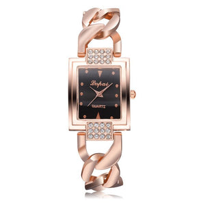 stainless steel wrist pink wrist watch
