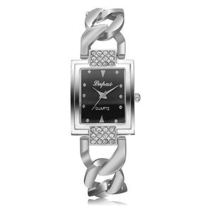 stainless steel wrist pink wrist watch