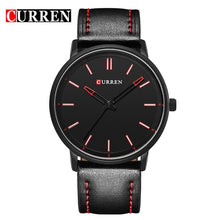 Load image into Gallery viewer, CURREN  black steel men sport watch