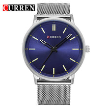 Load image into Gallery viewer, CURREN  black steel men sport watch