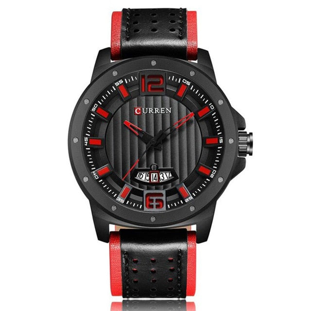 CURREN  water resistant sporty mens wrist watch