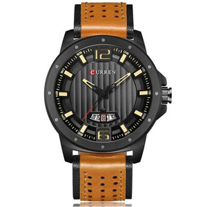 CURREN  water resistant sporty mens wrist watch