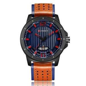 CURREN  water resistant sporty mens wrist watch