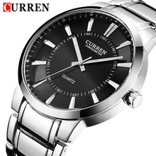 Load image into Gallery viewer, CURREN  Full steel durable business clock