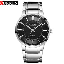 Load image into Gallery viewer, CURREN  Full steel durable business clock