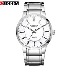 Load image into Gallery viewer, CURREN  Full steel durable business clock