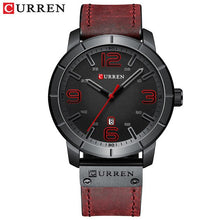 Load image into Gallery viewer, CURREN black military sport wrist watch