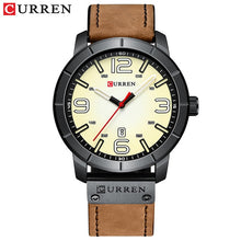 Load image into Gallery viewer, CURREN black military sport wrist watch