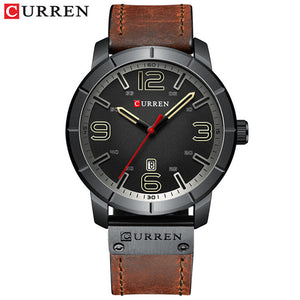 CURREN black military sport wrist watch