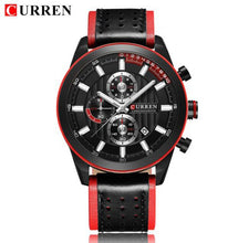 Load image into Gallery viewer, CURREN  luxury leather belt men wrist watch