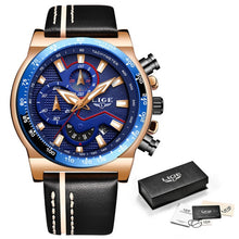 Load image into Gallery viewer, blue waterproof sports watch